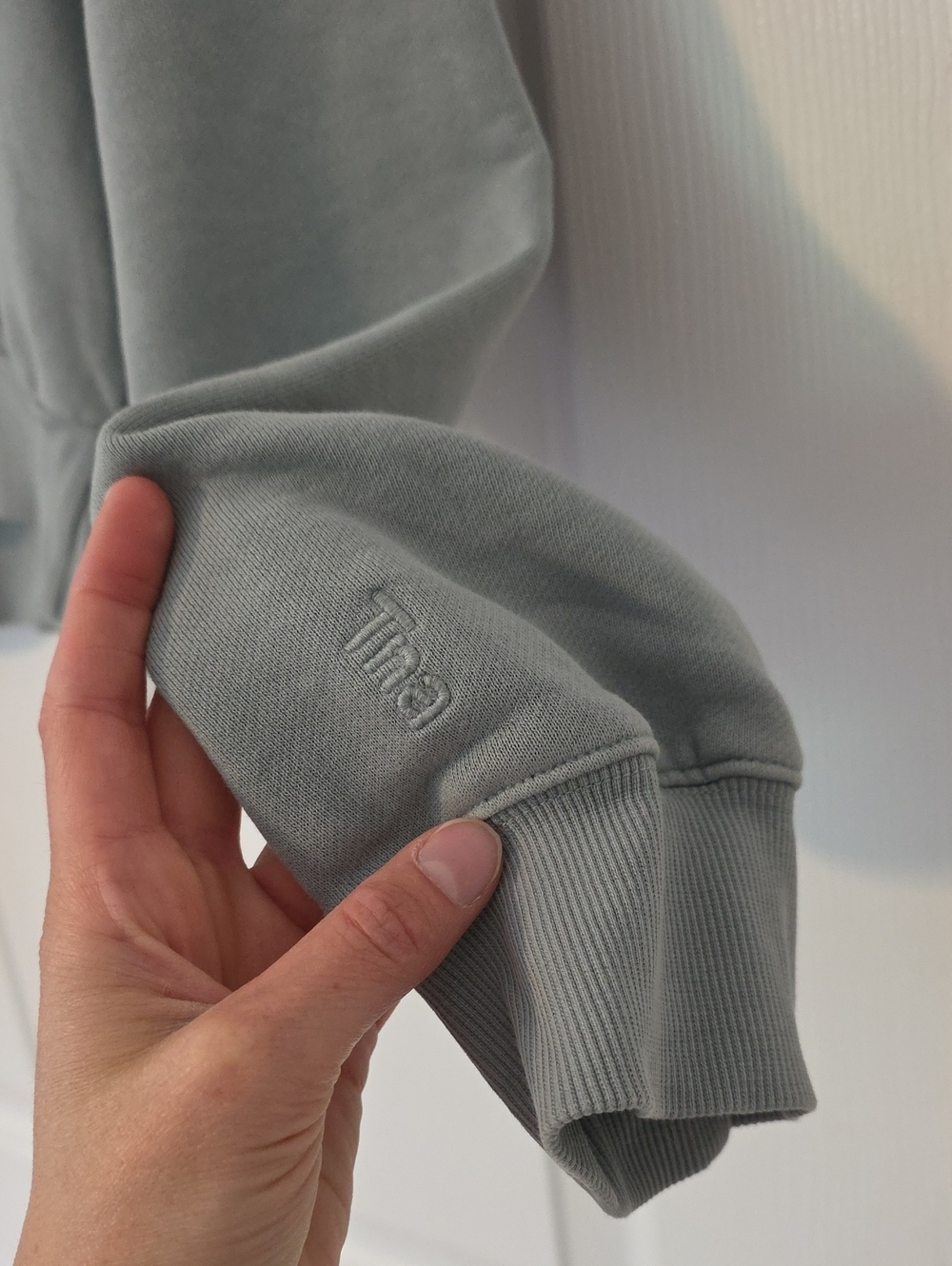TNA Fleece Cropped 1/4 Zip Sweatshirt | Size Small - Picture 8 of 10